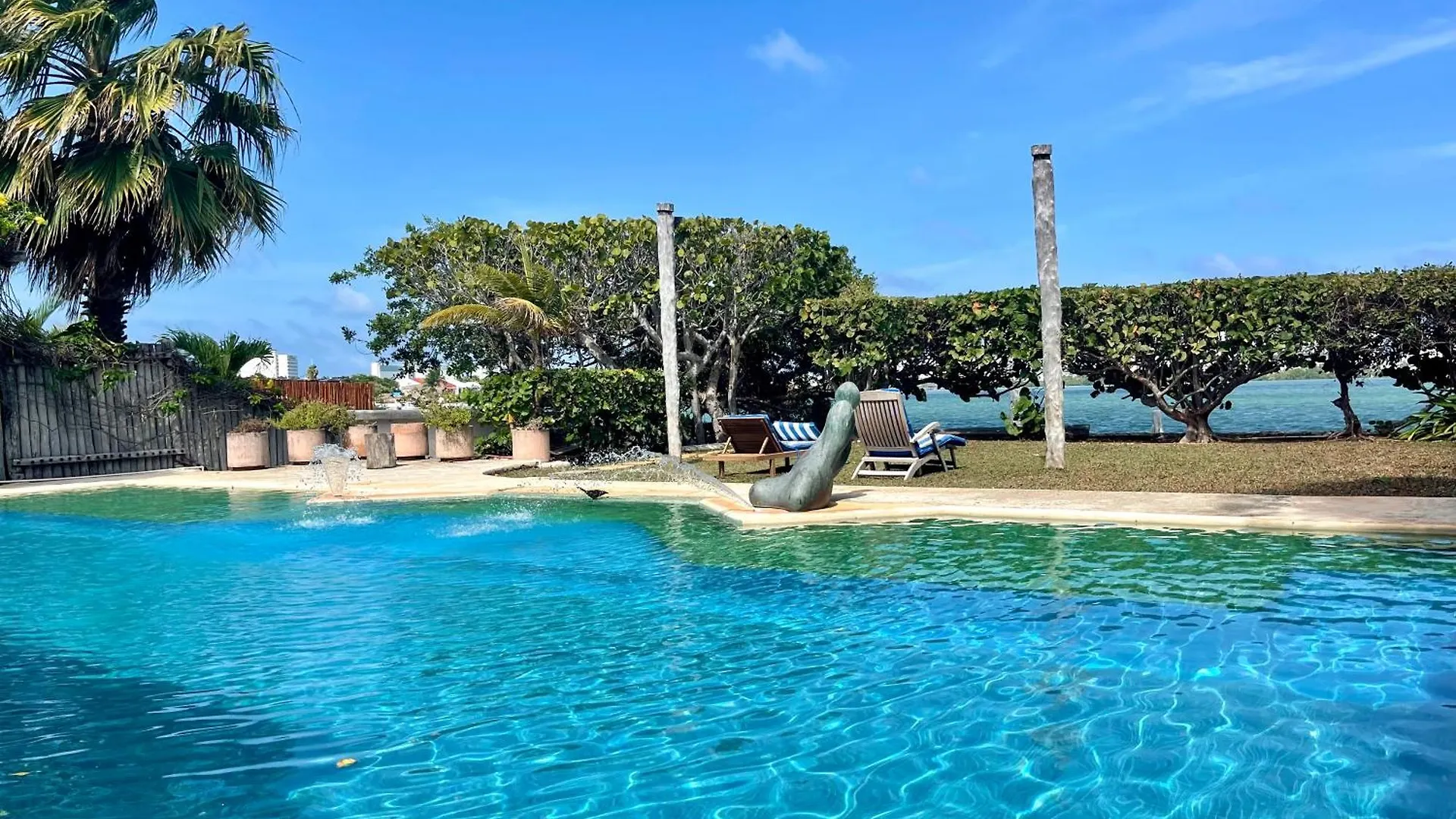 6Br Spacious Waterfront Villa With Private Pool By Solmar Rentals Cancun